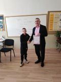 Второ място на областен кръг на олимпиада по математика - СУ Христо Ботев - Баните